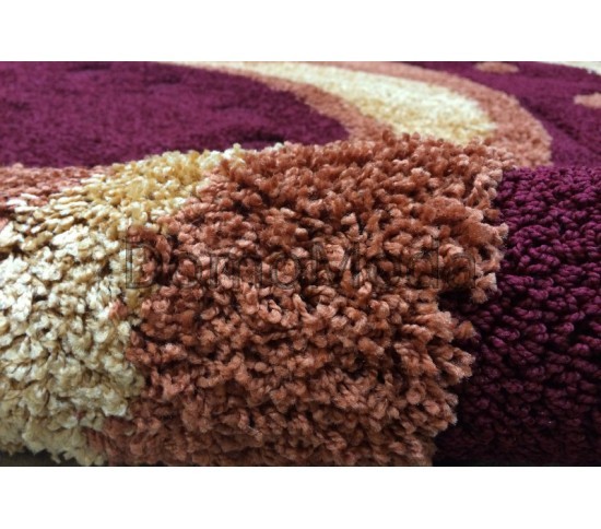 Высоковорсный ковер Shaggy Loop 7641A CHERRY - высокое качество по лучшей цене в Украине изображение 6.